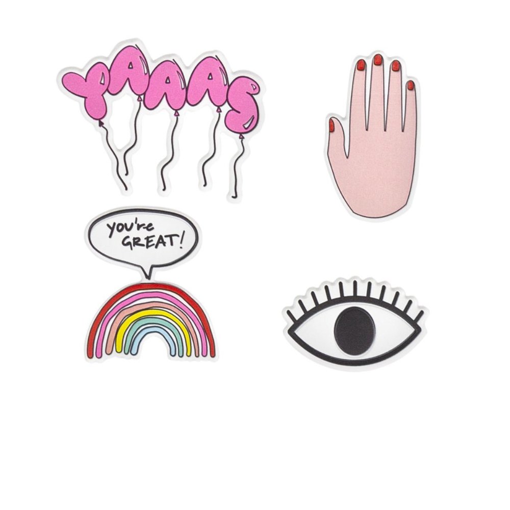 TT: Eight Packs of Yoobi and Humor Scrapbook Stickers